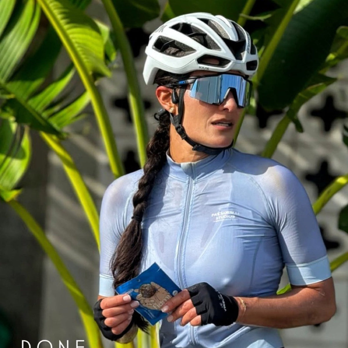 Fidmi energy balls on a bike ride