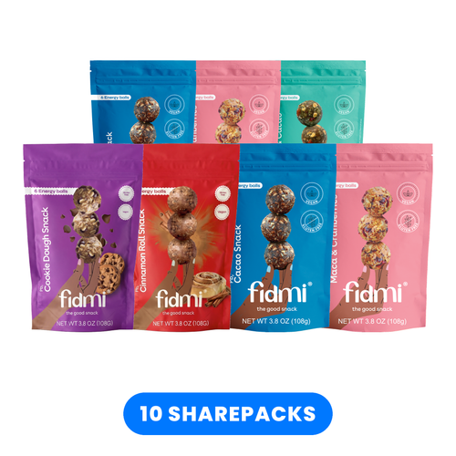 Fidmi PB Sharepack assortment, box of 10 — with Cinnamon Roll