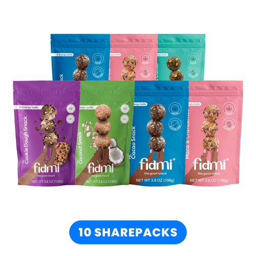 Fidmi PB Sharepack assortment, box of 10 — with Coconut