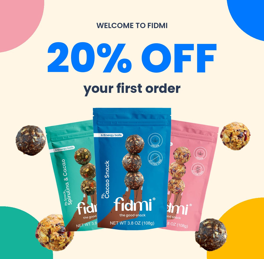 Welcome to Fidmi — 20% off your first order